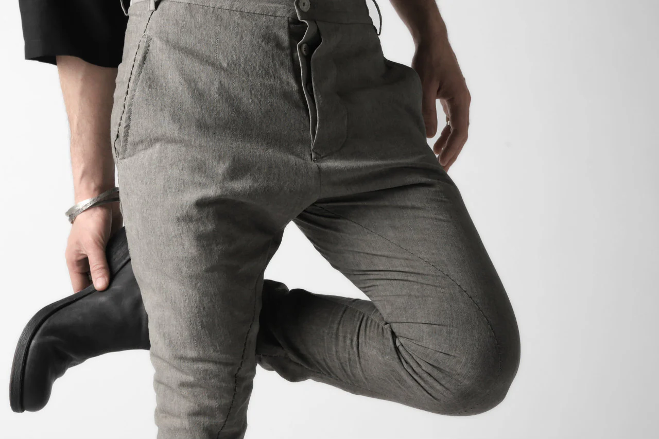 masnada TWIST SKINNY TROUSER / STRISCIA DI (ROCK SHADOW) - Image 29