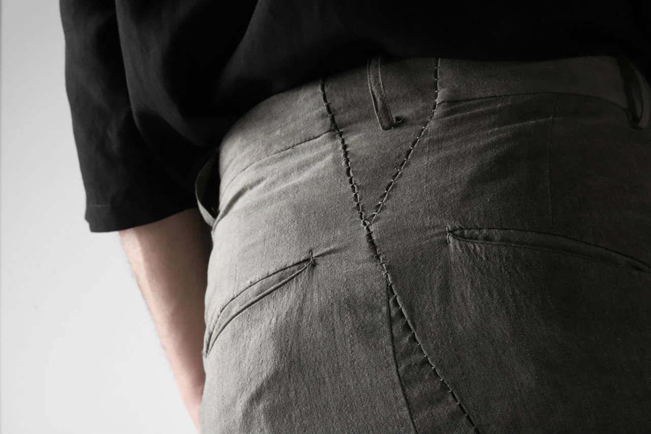 masnada TWIST SKINNY TROUSER / STRISCIA DI (ROCK SHADOW) - Image 34
