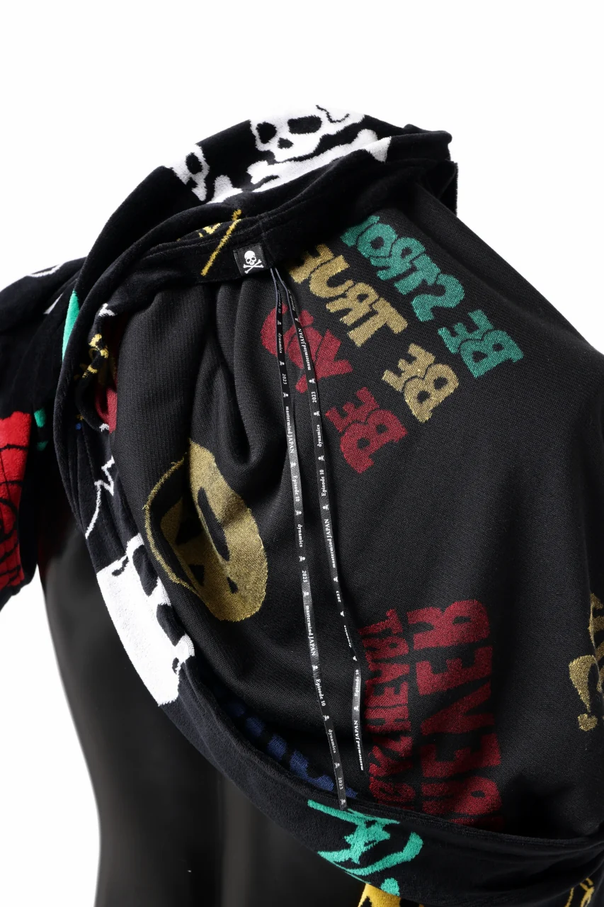 mastermind JAPAN ALL-OVER DESIGN VELOUR TEE / BOXY FIT (MULTI) - Image 20