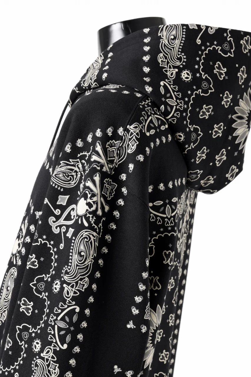 mastermind JAPAN BANDANA HOODIE / REGULAR FIT (BLACK BASE) - Image 15