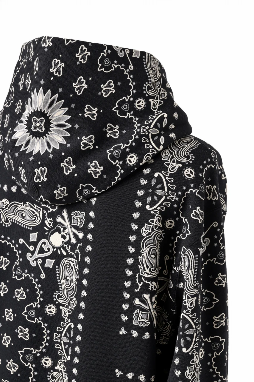 mastermind JAPAN BANDANA HOODIE / REGULAR FIT (BLACK BASE) - Image 16