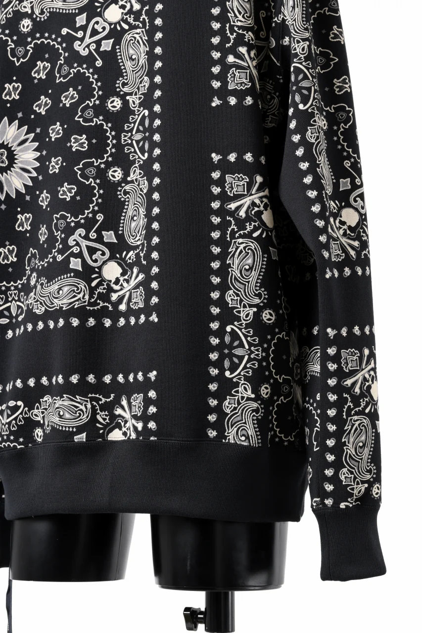 mastermind JAPAN BANDANA HOODIE / REGULAR FIT (BLACK BASE) - Image 17