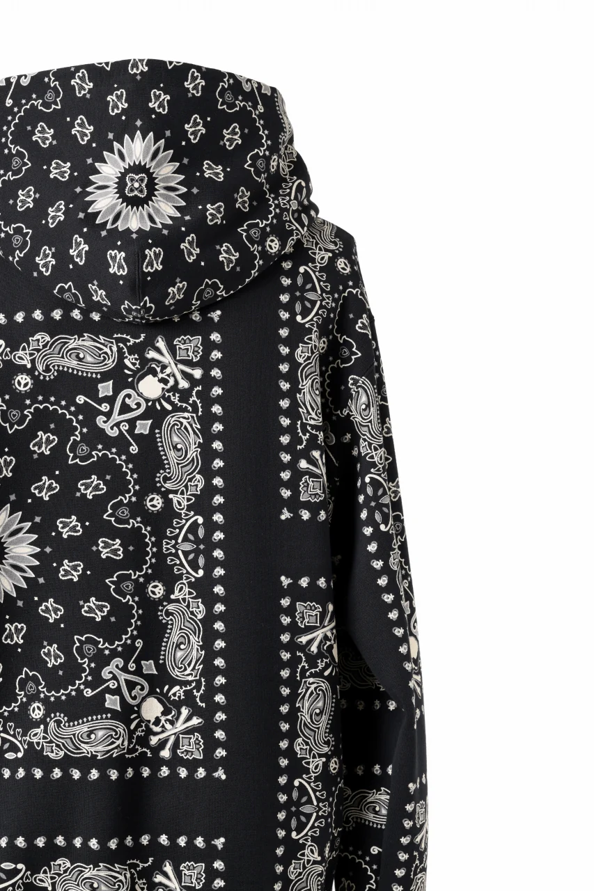 mastermind JAPAN BANDANA HOODIE / REGULAR FIT (BLACK BASE) - Image 18