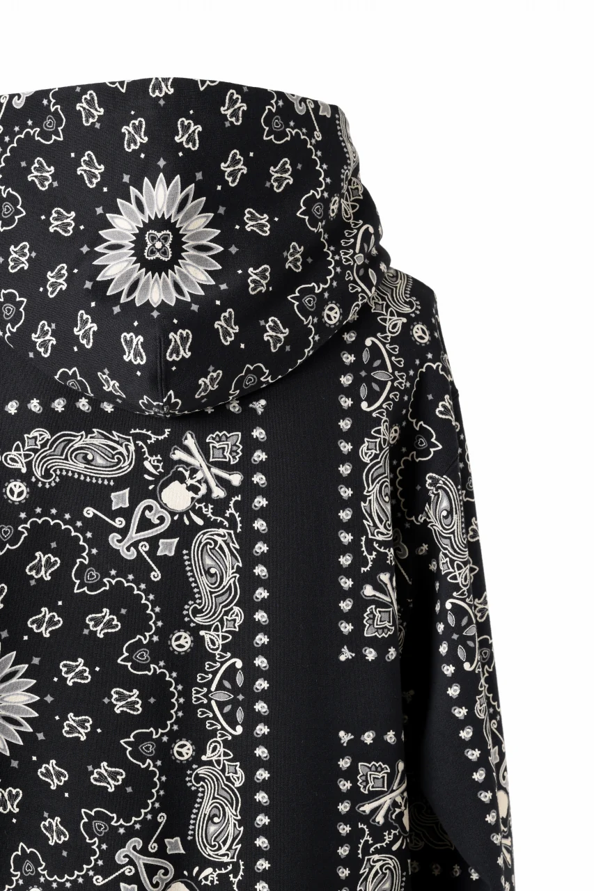 mastermind JAPAN BANDANA HOODIE / REGULAR FIT (BLACK BASE) - Image 19