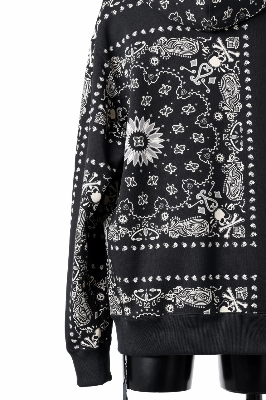 mastermind JAPAN BANDANA HOODIE / REGULAR FIT (BLACK BASE) - Image 20