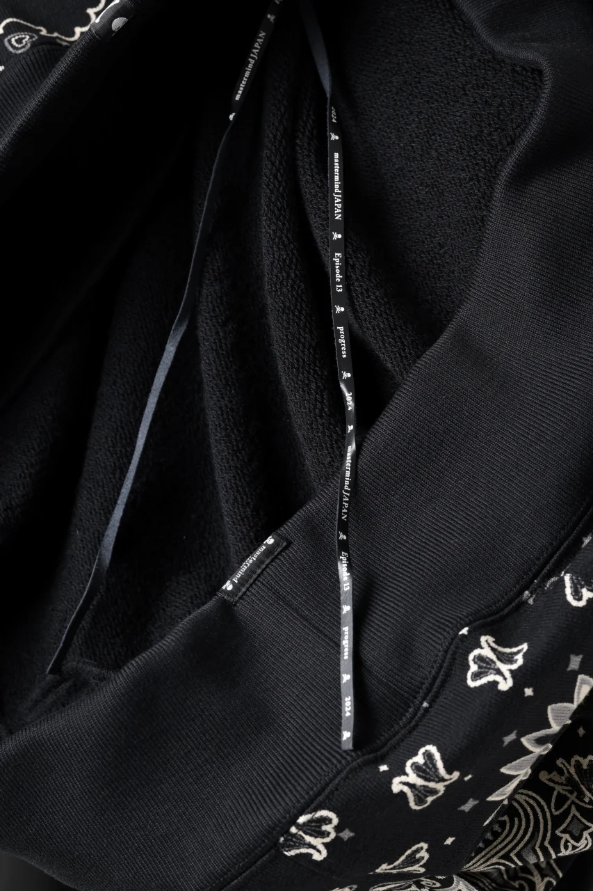 mastermind JAPAN BANDANA HOODIE / REGULAR FIT (BLACK BASE) - Image 21