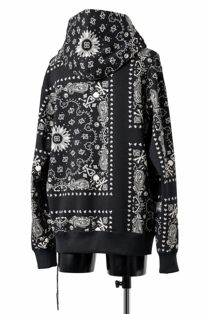 mastermind JAPAN BANDANA HOODIE / REGULAR FIT (BLACK BASE) - Image 6