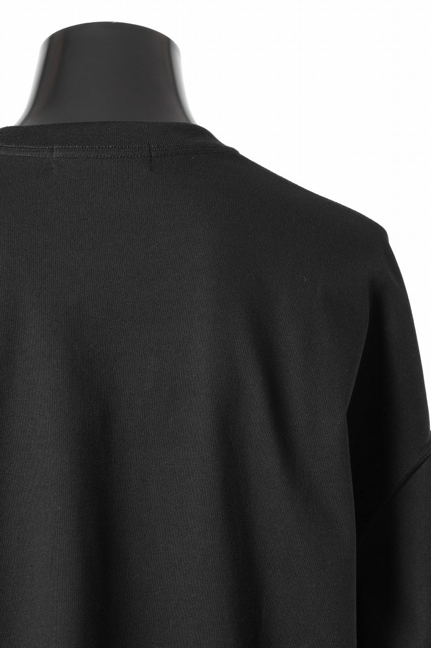 mastermind JAPAN BANDANA LS TEE / BOXY FIT (BLACK x BLACK) - Image 13