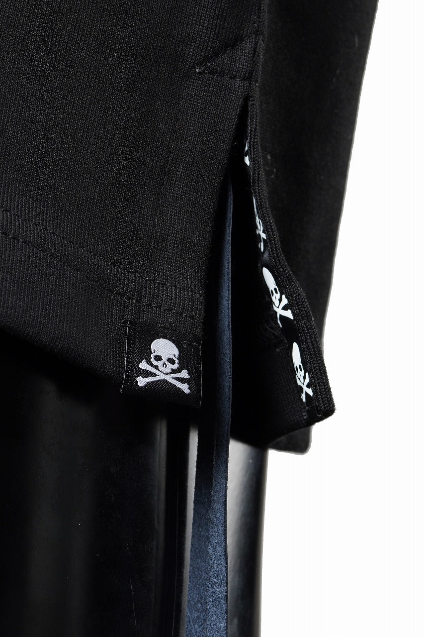 mastermind JAPAN BANDANA SS TEE / REGULAR FIT (BLACK x BLACK) - Image 8