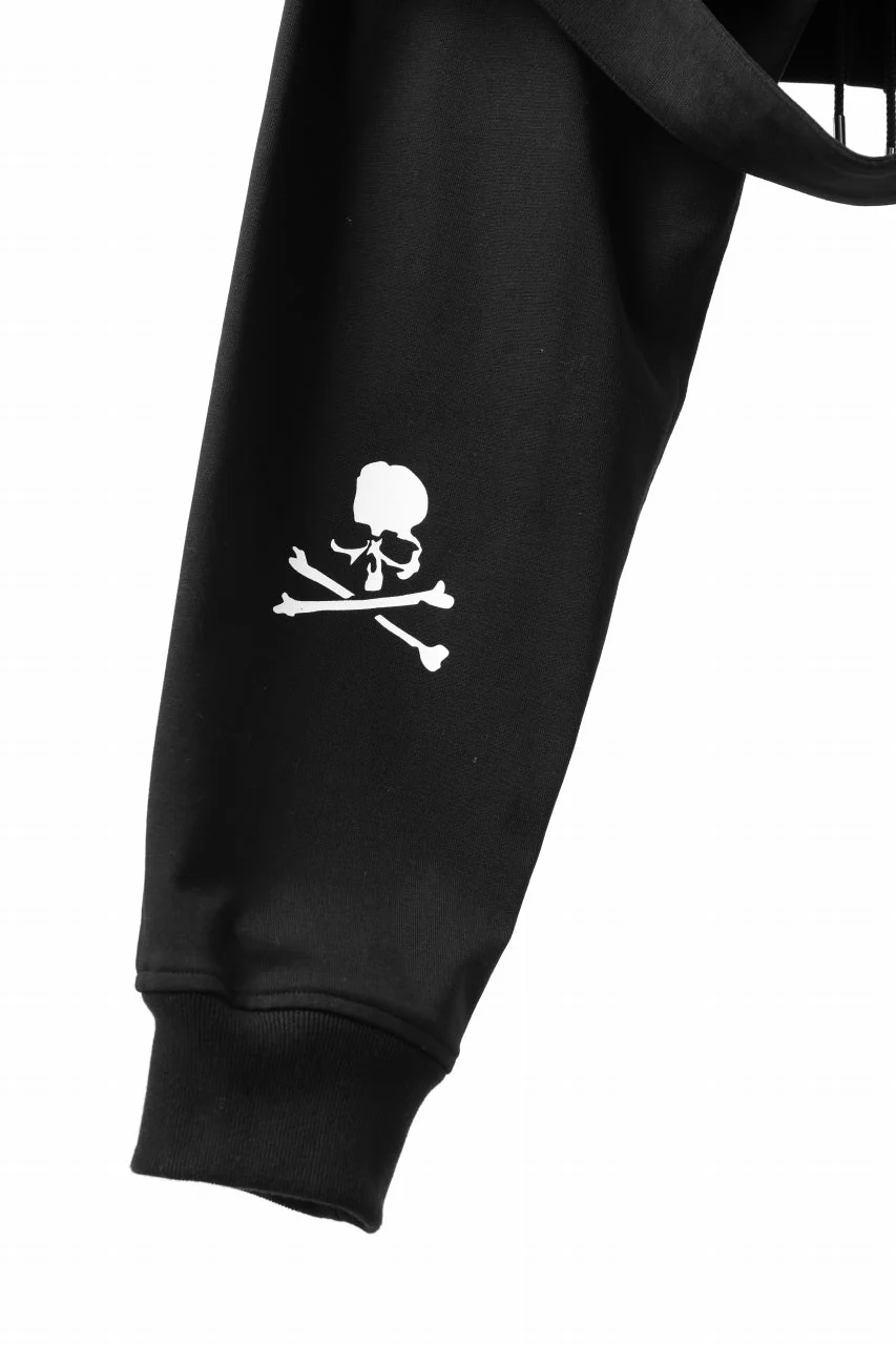 mastermind JAPAN BONDAGE SLIM TROUSERS / MEDIUM C-JERSEY STRETCH (BLACK) - Image 18