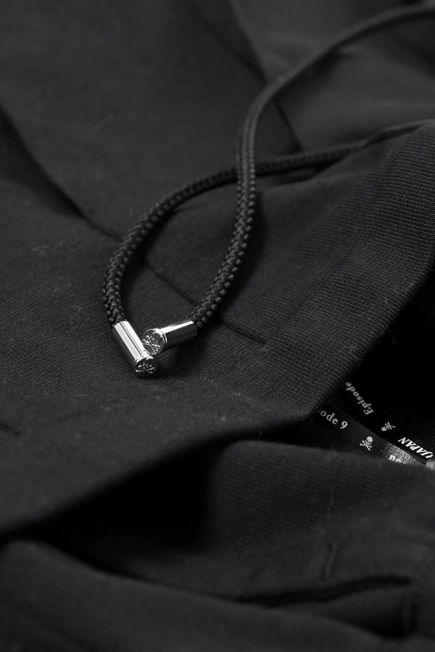 mastermind JAPAN BONDAGE SLIM TROUSERS / MEDIUM C-JERSEY STRETCH (BLACK) - Image 27