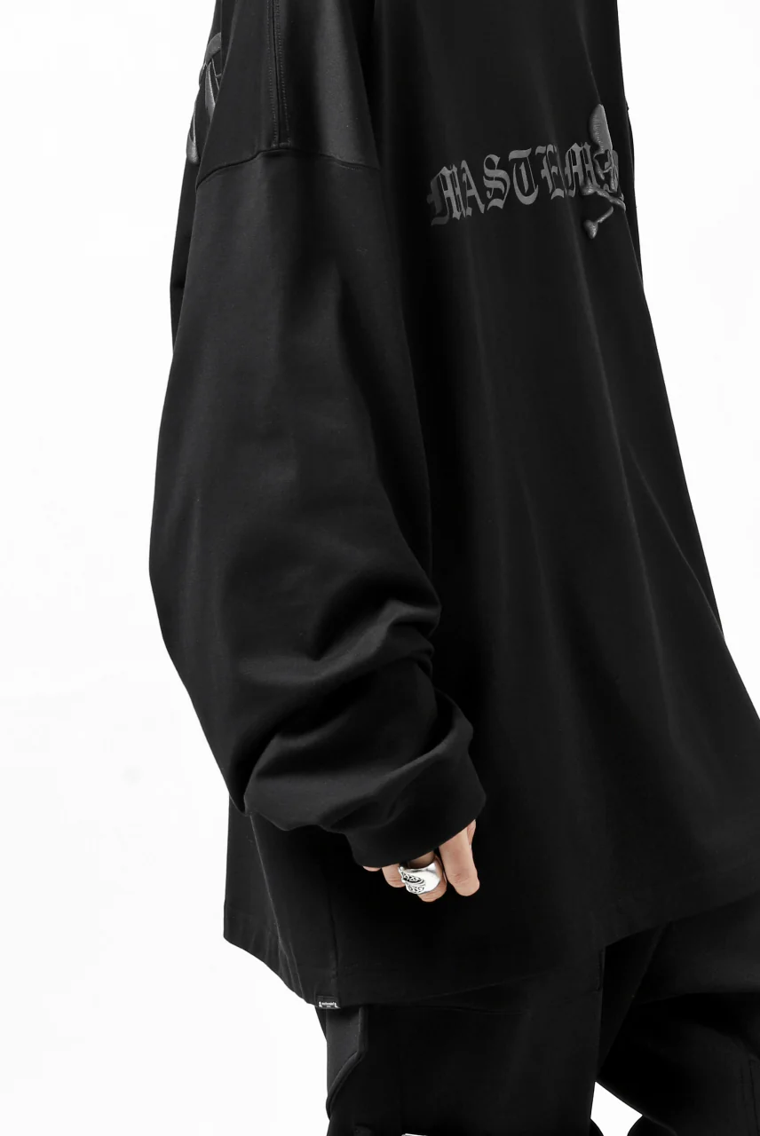 mastermind JAPAN BOXY-FIT LS / RUBBER AND FOAM PRINTED (BLACK) - Image 14