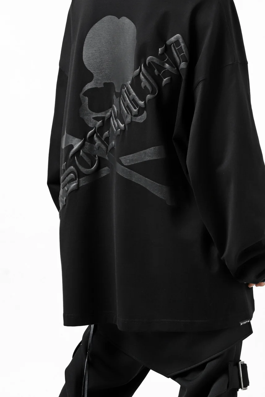 mastermind JAPAN BOXY-FIT LS / RUBBER AND FOAM PRINTED (BLACK) - Image 16