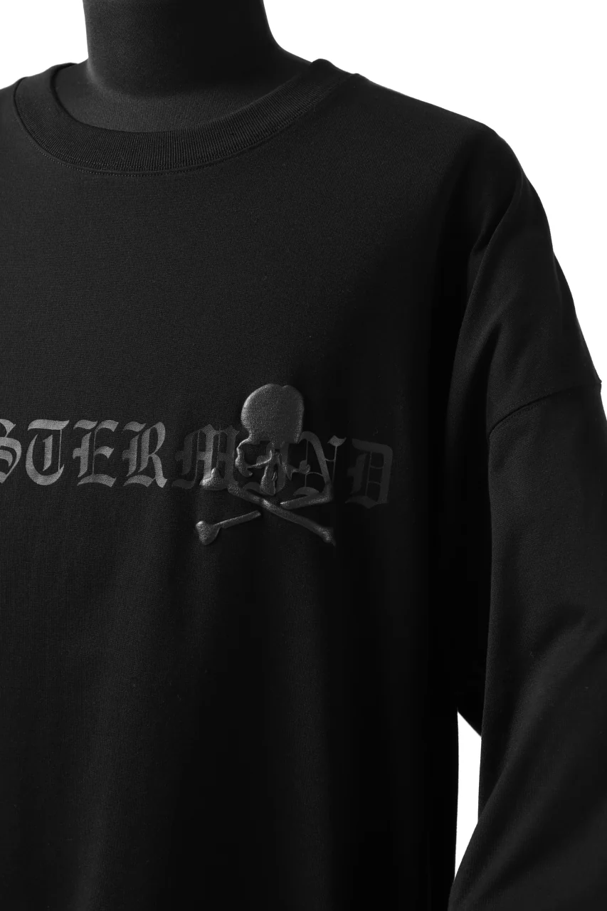 mastermind JAPAN BOXY-FIT LS / RUBBER AND FOAM PRINTED (BLACK) - Image 24