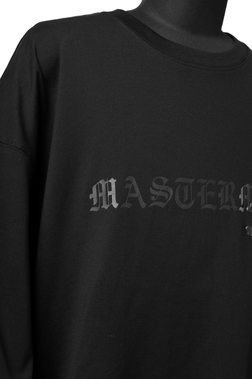 mastermind JAPAN BOXY-FIT LS / RUBBER AND FOAM PRINTED (BLACK) - Image 26