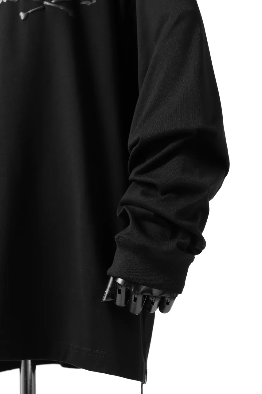 mastermind JAPAN BOXY-FIT LS / RUBBER AND FOAM PRINTED (BLACK) - Image 29