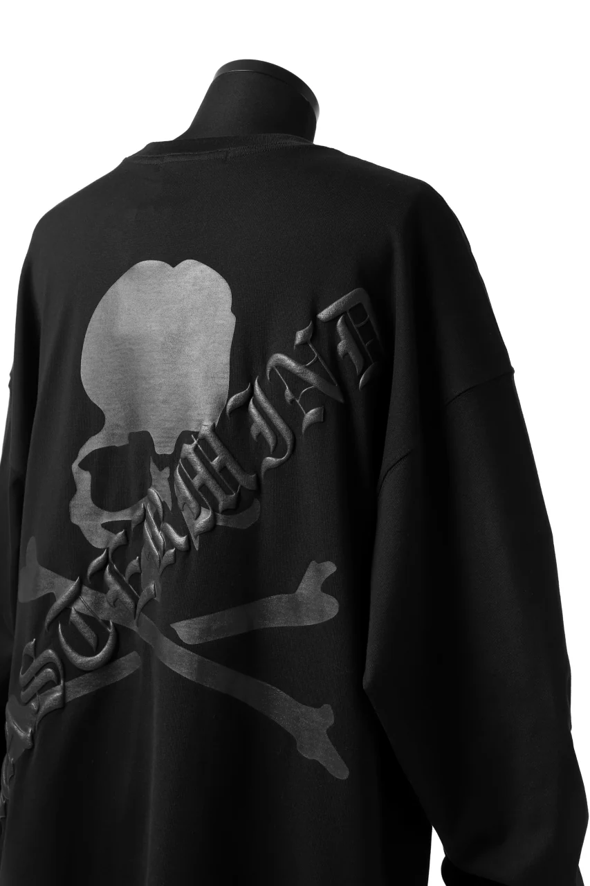mastermind JAPAN BOXY-FIT LS / RUBBER AND FOAM PRINTED (BLACK) - Image 38