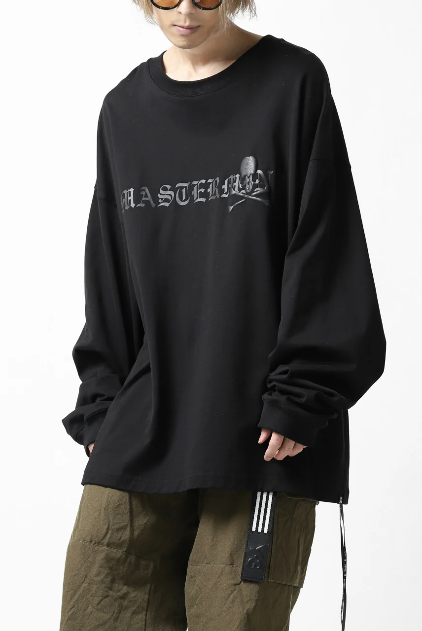 mastermind JAPAN BOXY-FIT LS / RUBBER AND FOAM PRINTED (BLACK) - Image 43