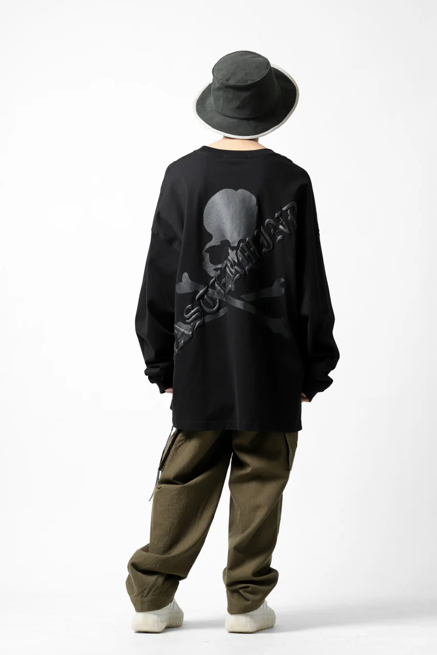mastermind JAPAN BOXY-FIT LS / RUBBER AND FOAM PRINTED (BLACK) - Image 54