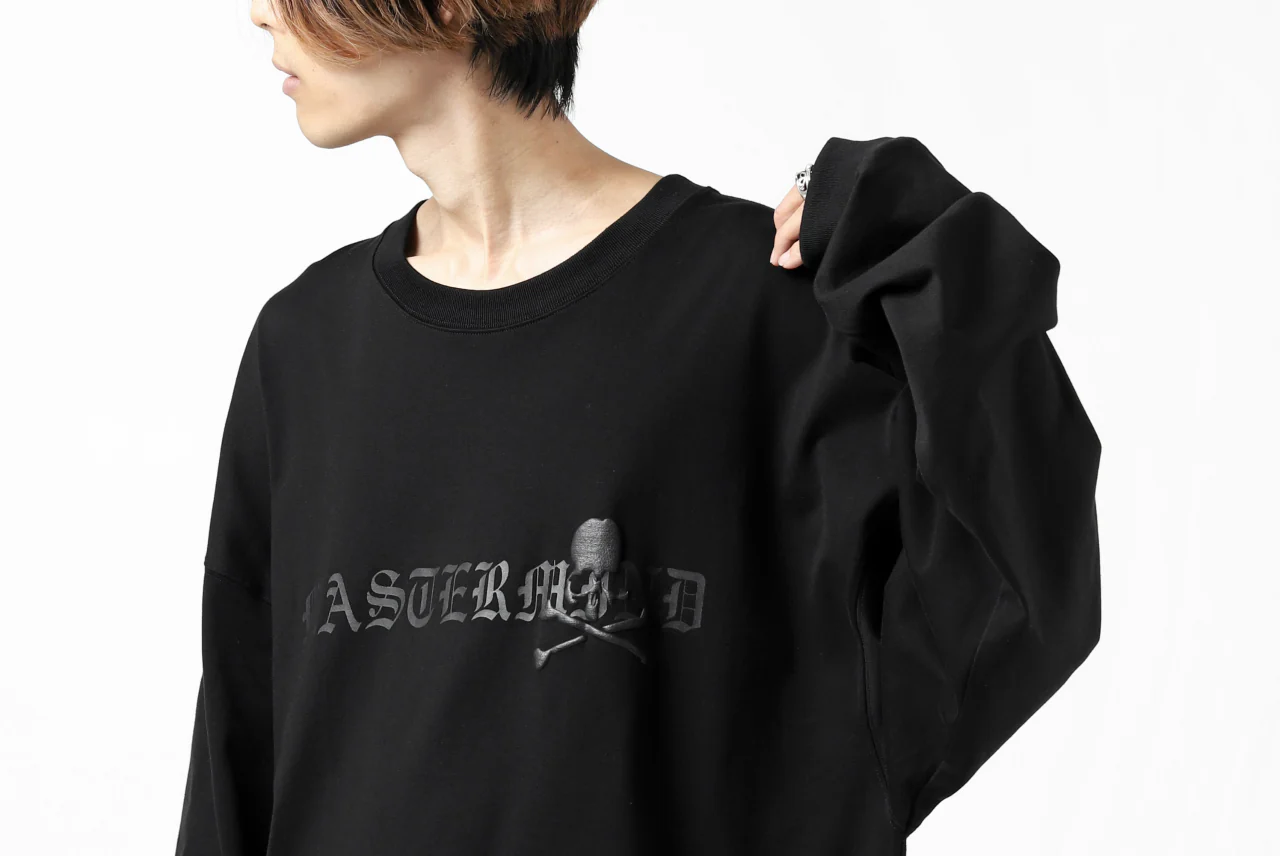 mastermind JAPAN BOXY-FIT LS / RUBBER AND FOAM PRINTED (BLACK) - Image 58
