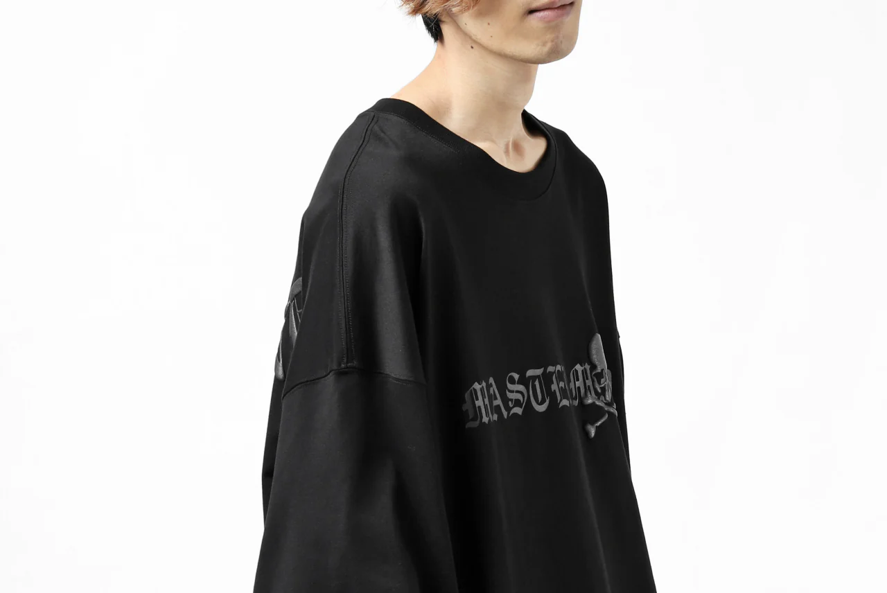 mastermind JAPAN BOXY-FIT LS / RUBBER AND FOAM PRINTED (BLACK) - Image 62