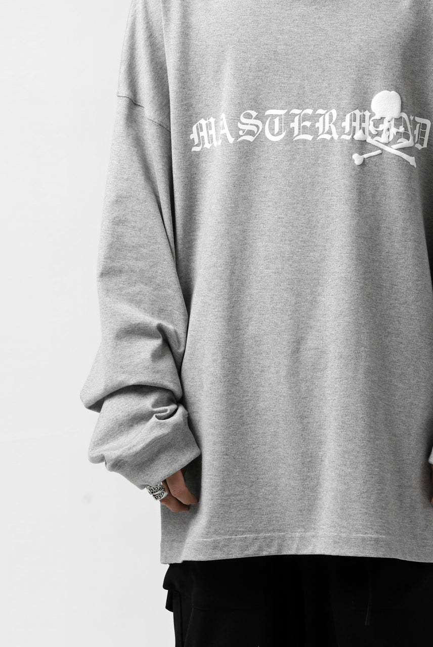 mastermind JAPAN BOXY-FIT LS / RUBBER AND FOAM PRINTED (GREY) - Image 13