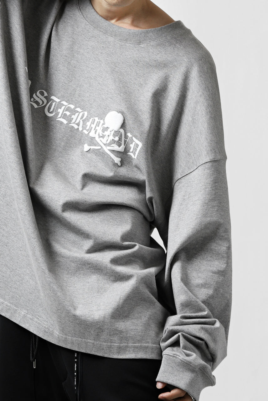 mastermind JAPAN BOXY-FIT LS / RUBBER AND FOAM PRINTED (GREY) - Image 16