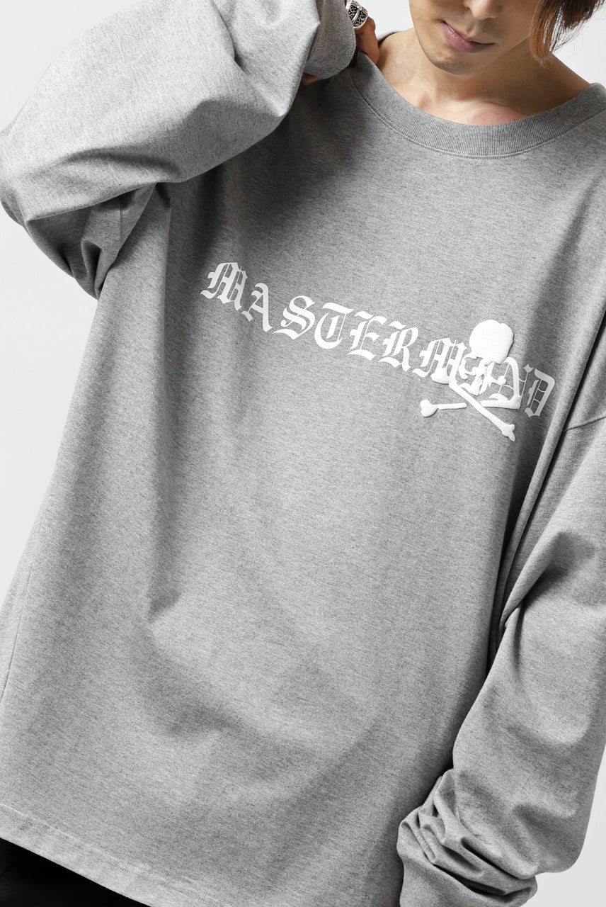 mastermind JAPAN BOXY-FIT LS / RUBBER AND FOAM PRINTED (GREY) - Image 17