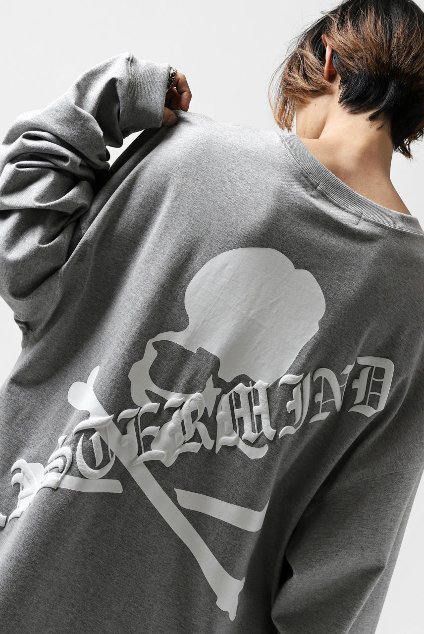 mastermind JAPAN BOXY-FIT LS / RUBBER AND FOAM PRINTED (GREY) - Image 19