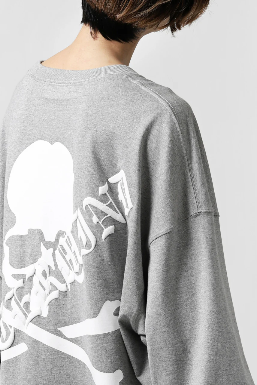 mastermind JAPAN BOXY-FIT LS / RUBBER AND FOAM PRINTED (GREY) - Image 20