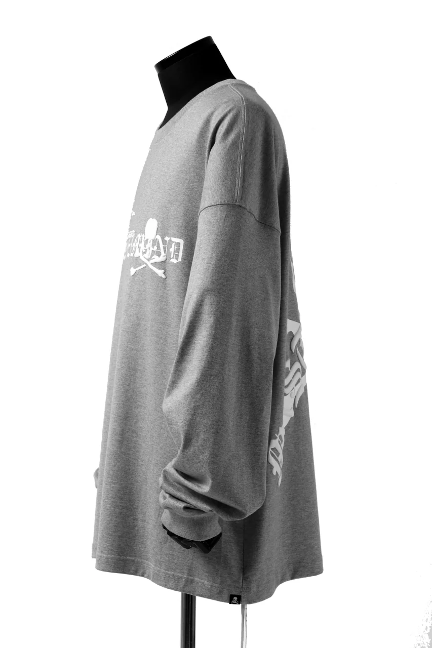 mastermind JAPAN BOXY-FIT LS / RUBBER AND FOAM PRINTED (GREY) - Image 22