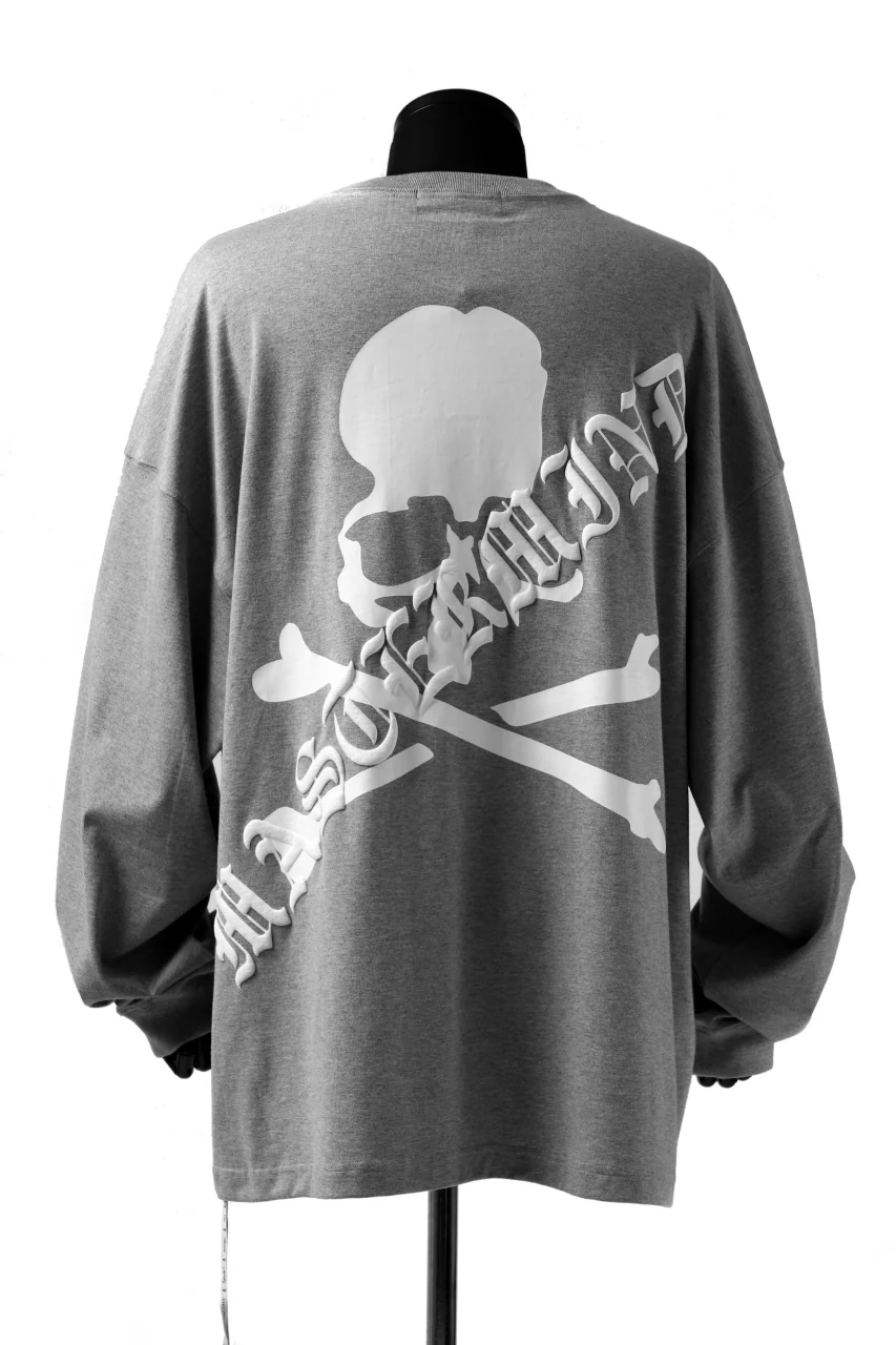 mastermind JAPAN BOXY-FIT LS / RUBBER AND FOAM PRINTED (GREY) - Image 23