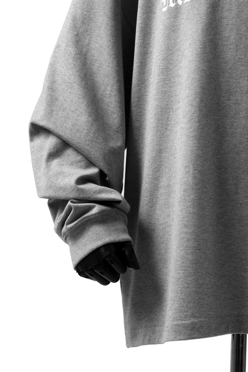 mastermind JAPAN BOXY-FIT LS / RUBBER AND FOAM PRINTED (GREY) - Image 27