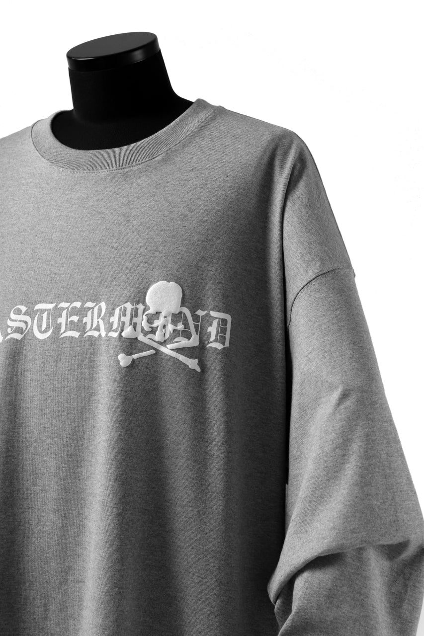 mastermind JAPAN BOXY-FIT LS / RUBBER AND FOAM PRINTED (GREY) - Image 30