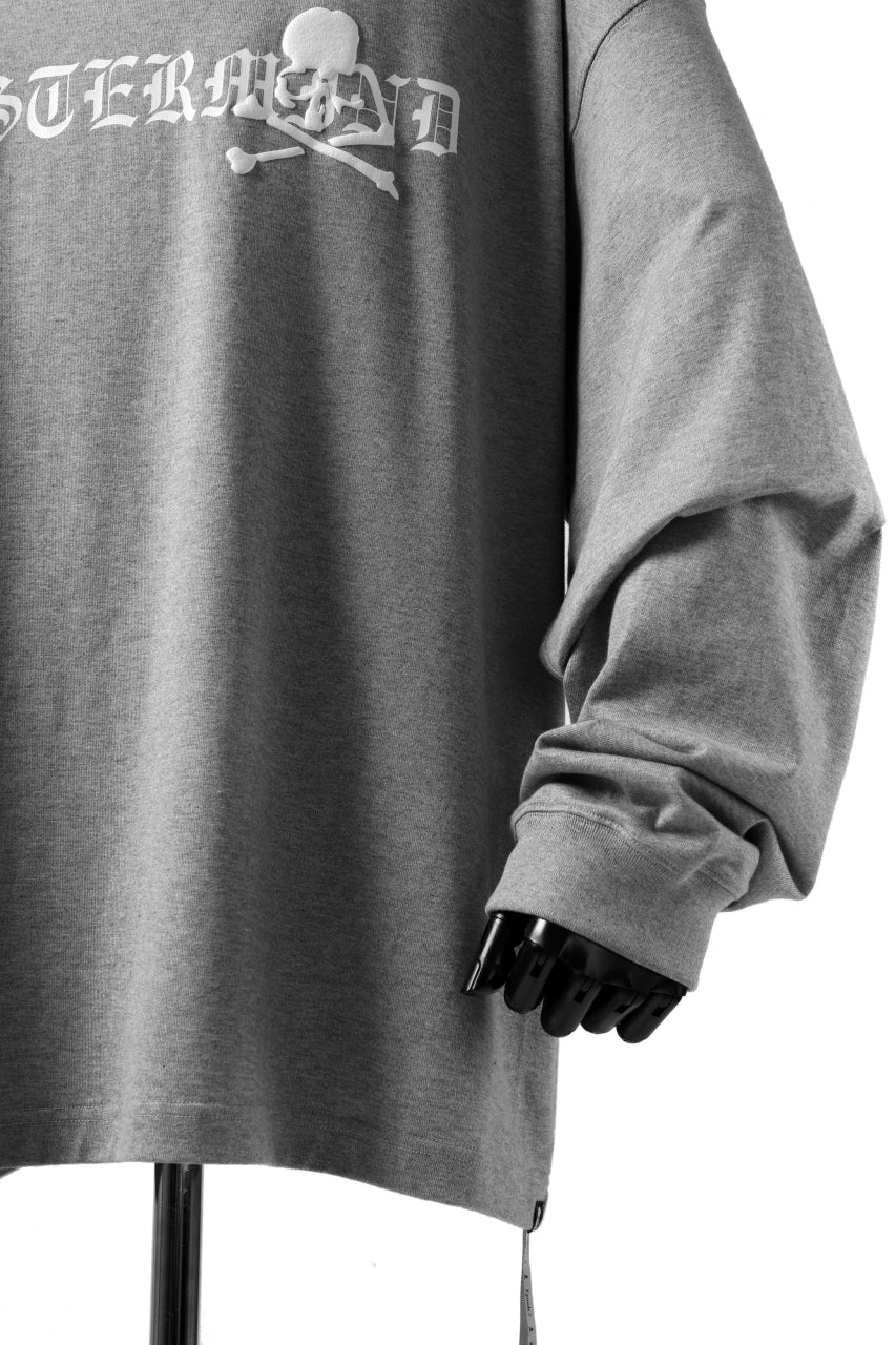 mastermind JAPAN BOXY-FIT LS / RUBBER AND FOAM PRINTED (GREY) - Image 32