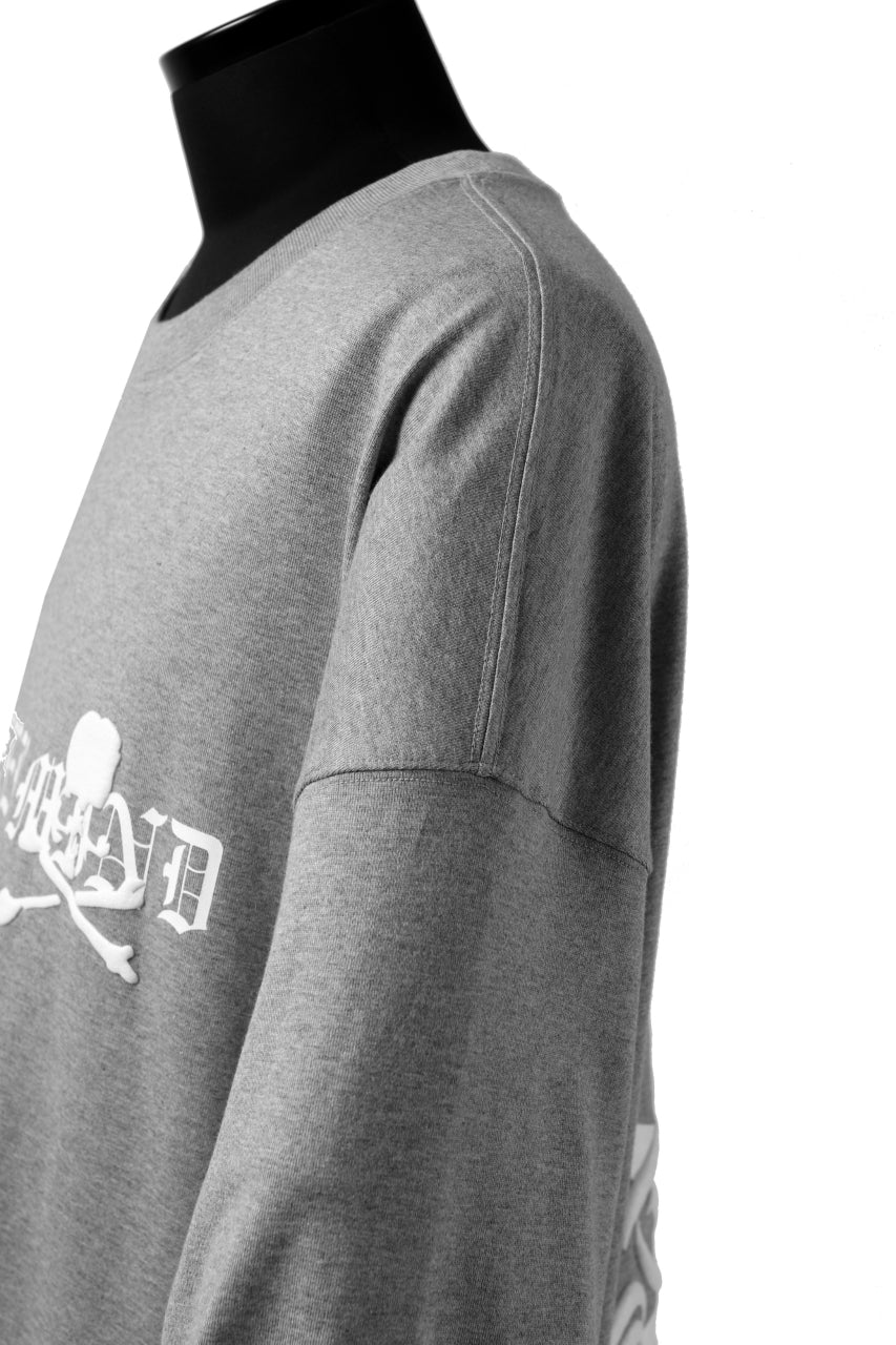mastermind JAPAN BOXY-FIT LS / RUBBER AND FOAM PRINTED (GREY) - Image 34