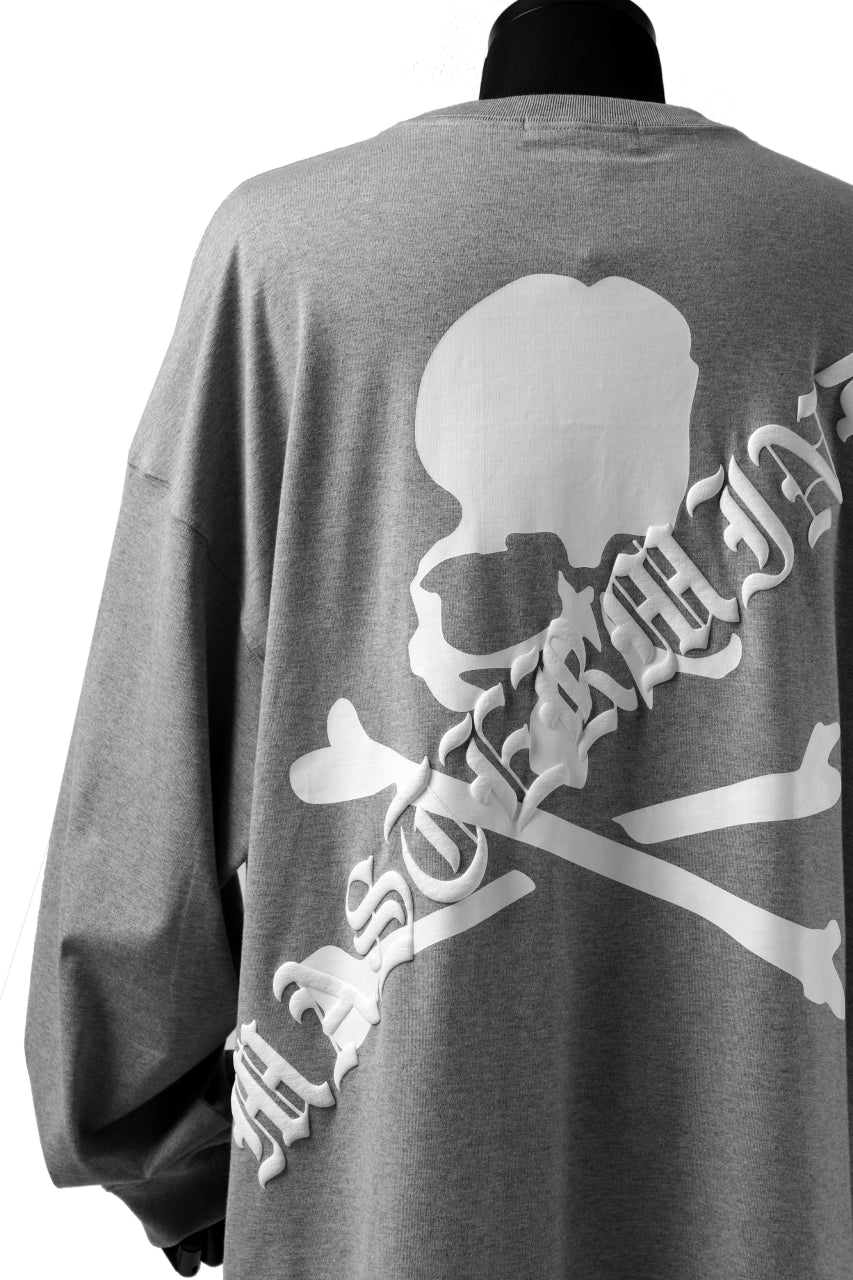 mastermind JAPAN BOXY-FIT LS / RUBBER AND FOAM PRINTED (GREY) - Image 35