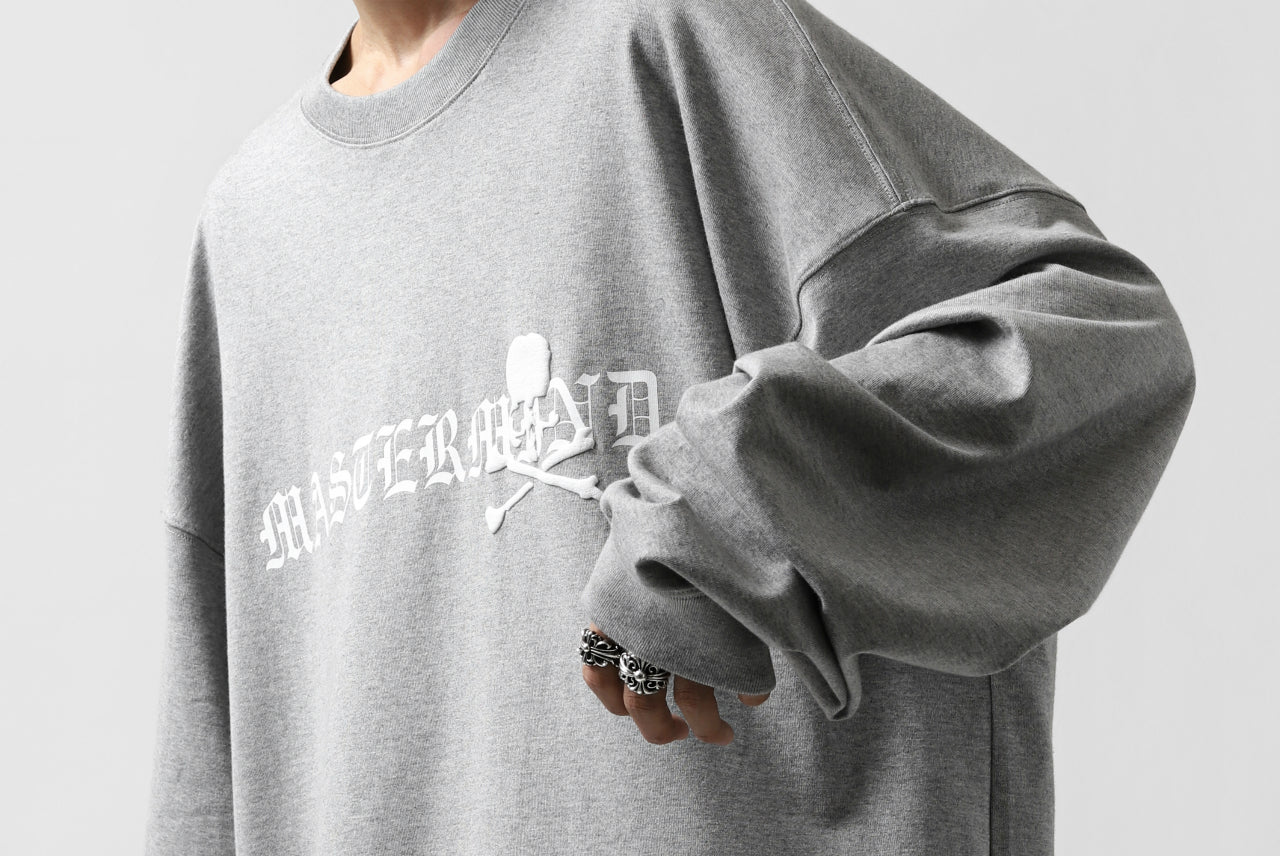 mastermind JAPAN BOXY-FIT LS / RUBBER AND FOAM PRINTED (GREY) - Image 42