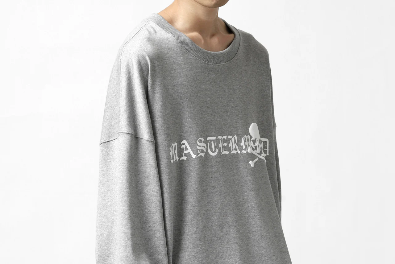 mastermind JAPAN BOXY-FIT LS / RUBBER AND FOAM PRINTED (GREY) - Image 44