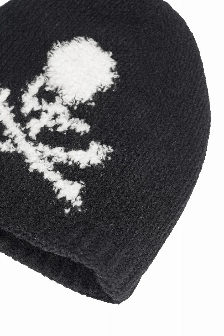 mastermind JAPAN CASHMERE BEANIE (BLACK) - Image 5