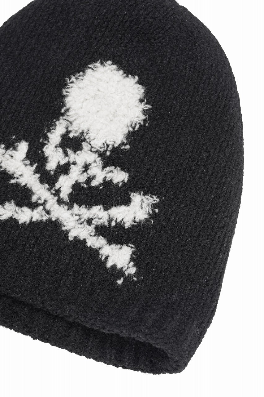 mastermind JAPAN CASHMERE BEANIE (BLACK) - Image 7