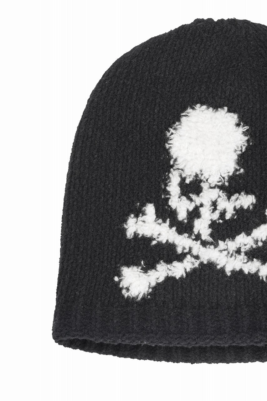 mastermind JAPAN CASHMERE BEANIE (BLACK) - Image 8