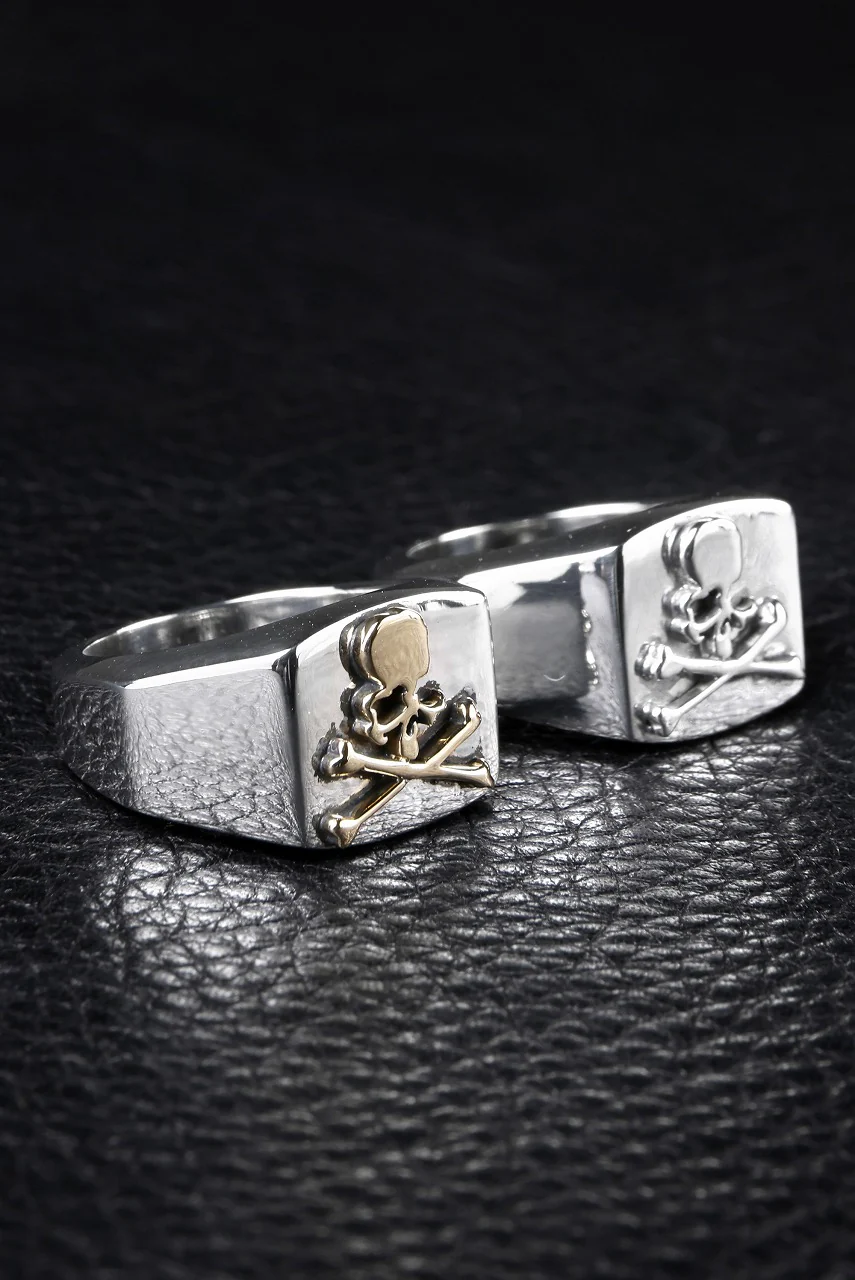 mastermind JAPAN COLLEGE RING (SILVER) - Image 12