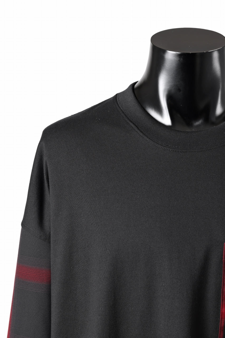 mastermind JAPAN COMBINED CHECK LS TOPS (BLACK x RED CHECK) - Image 12