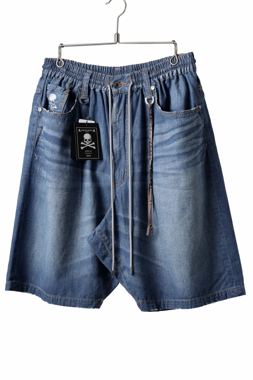 mastermind JAPAN DENIM SHORTS (INDIGO) - Image 2