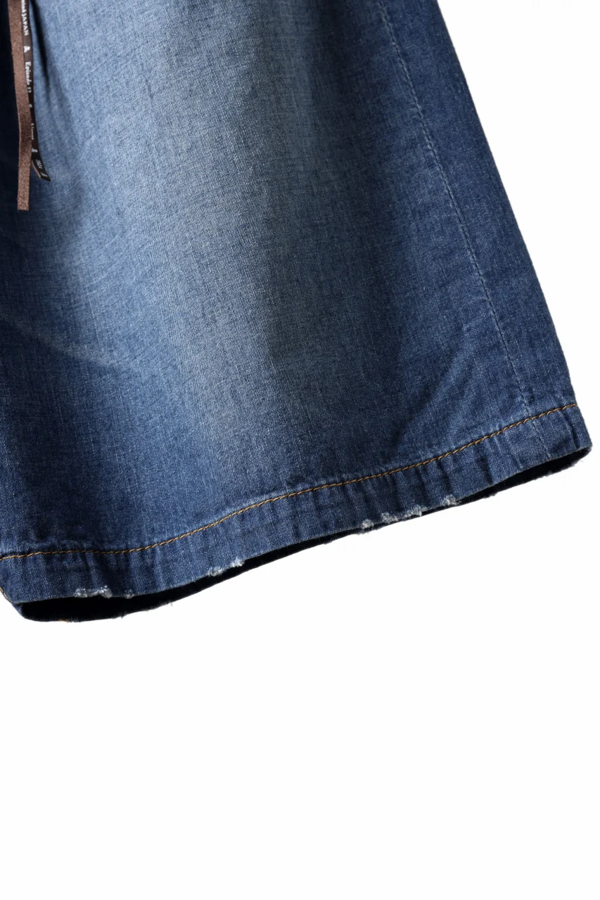 mastermind JAPAN DENIM SHORTS (INDIGO) - Image 6