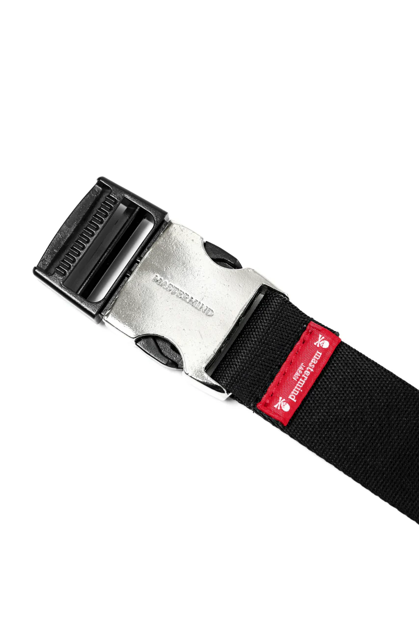 mastermind JAPAN DETACHABLE BUCKLE WOVEN BELT (BLACK) - Image 12