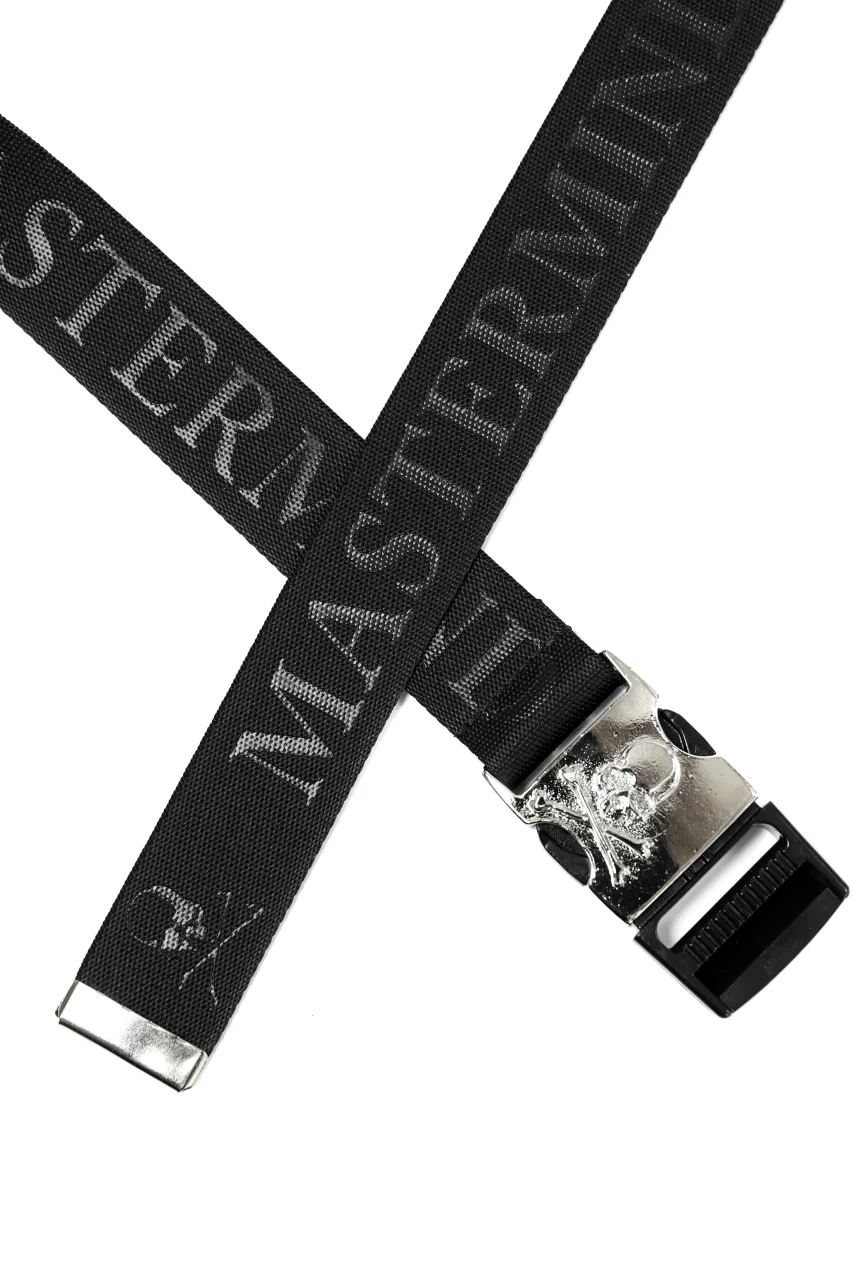 mastermind JAPAN DETACHABLE BUCKLE WOVEN BELT (BLACK) - Image 13
