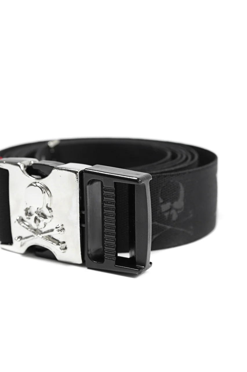 mastermind JAPAN DETACHABLE BUCKLE WOVEN BELT (BLACK) - Image 6