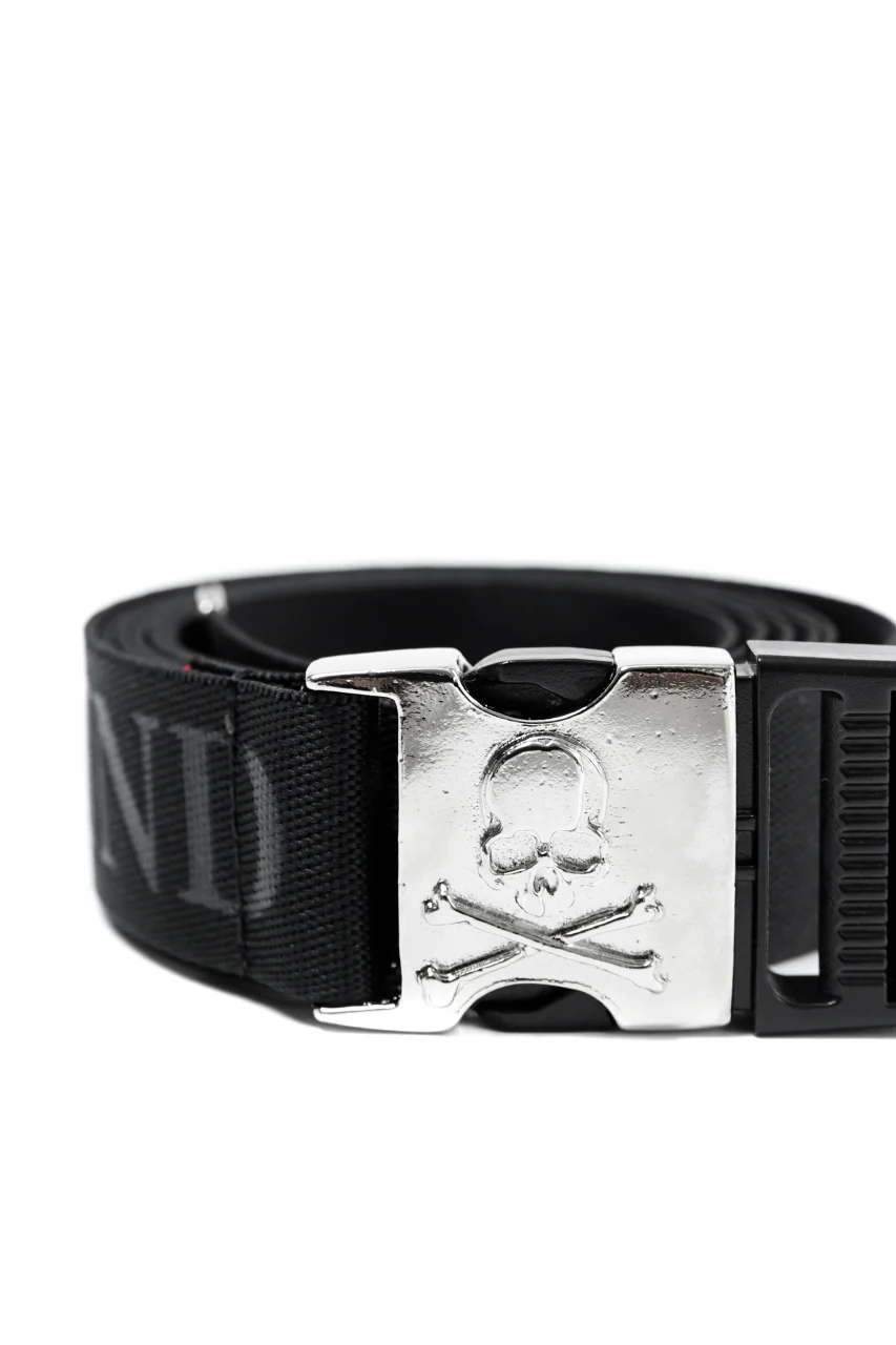 mastermind JAPAN DETACHABLE BUCKLE WOVEN BELT (BLACK) - Image 8